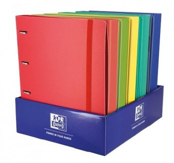 CARPETA OXFORD 4 D 35MM. CON RECAMBIO 5x5 COLORES VIVOS POLYFOAM APERTURA 360 LIVE&GO