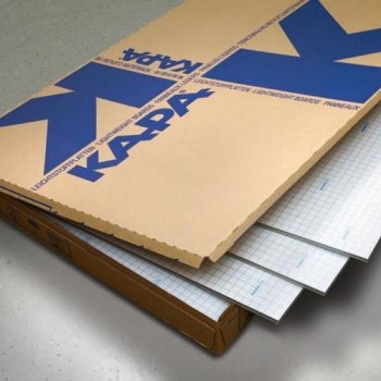 HOJA CARTON PLUMA 100X140 CM 10MM ADHESIVO 1 CARA KAPA-FIX
