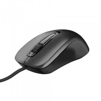 RATON OPTICO CON CABLE 2 BOTONES ERGONÓMICO Y USB