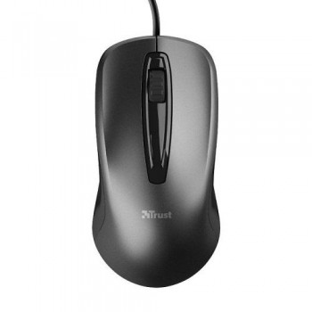 RATON OPTICO CON CABLE 2 BOTONES ERGONÓMICO Y USB