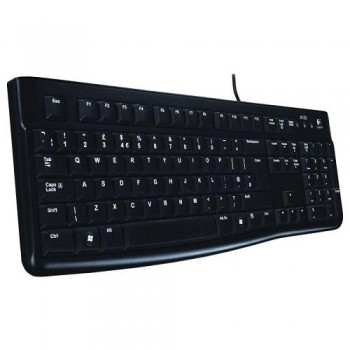 TECLADO LOGITECH K120 OEM NEGRO USB 2.0