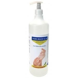 BOTE 500ML. GEL HIDROALCOHÓLICO HIGIENIZANTE CON VÁLVULA  DOSIFICADORA DERMEX D-730 BETA