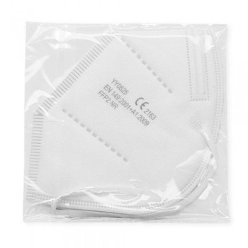 CAJA 25 MASCARILLAS ULTRAPROTECCION FFP2  BLANCAS 5 CAPAS CON CE2163