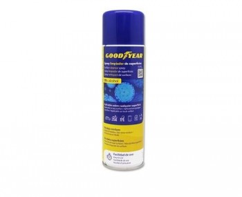 Bote 500ML. de Spray higienizante de superficies con 95% de alcohol para todas las superficies Good Year