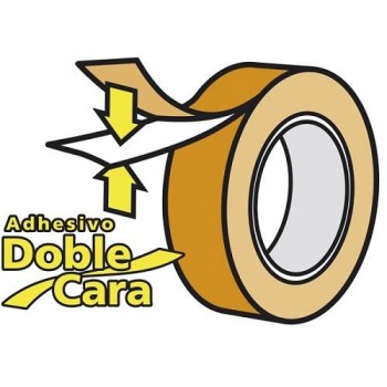 CINTA  ADHESIVA DOBLE CARA FIXO DUO 20M x 15MM.