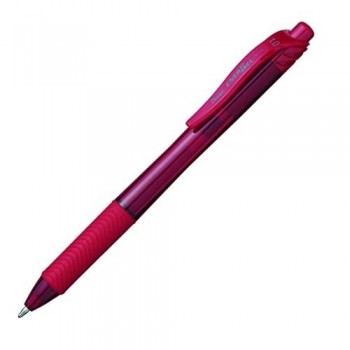 BOLIGRAFO RETRACTIL ENERGEL 0,7MM ROJO PENTEL