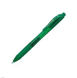 BOLIGRAFO RETRACTIL ENERGEL 0,7MM VERDE PENTEL