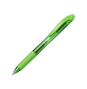 BOLIGRAFO RETRACTIL ENERGEL 0,7MM VERDE CLARO PENTEL