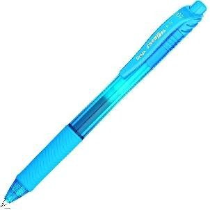 BOLIGRAFO RETRACTIL ENERGEL 0,7MM  TURQUESA  PENTEL