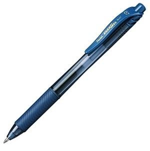 BOLIGRAFO RETRACTIL ENERGEL 0,7MM AZUL MARINO PENTEL