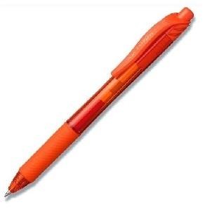 BOLIGRAFO RETRACTIL ENERGEL 0,7MM NARANJA PENTEL