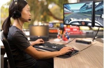 Auriculares USB-A clásicos con micrófono Kensington