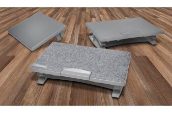 Reposapiés Kensington SmartFit  SOLEMATE Pro Ergonomic, gris