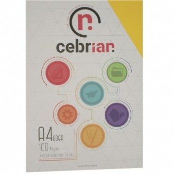 PAQUETE 100 HOJAS AMARILLO SOL SY40 A3 80G