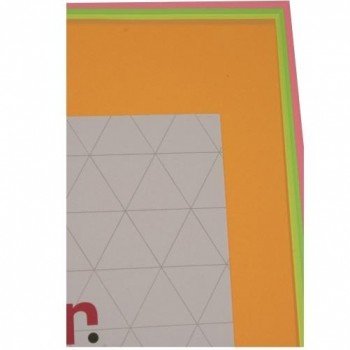 PAQUETE 200H SURTIDO COLORES NEON (NEOGB, NEOGN, NEOOR Y NEOPI) A4 80G