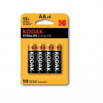 PILAS  ALCALINAS AA/LR06 BLISTER 4 UNIDADES