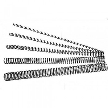 CAJA 50U ESPIRAL METAL 28 MM NEGRO PASO 5:1