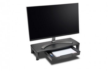 Soporte Kensington para monitor SmartFit  con cajón, negro