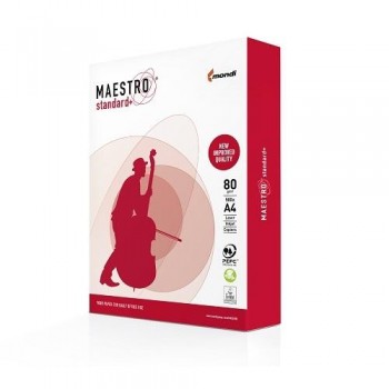 PAQUETE 500 HOJAS A4 80G. MAESTRO STANDARD +