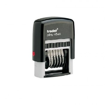 Numerador trodat automatico 6 bandas 4 mm. 4846