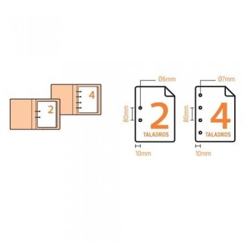 PAQUETE 500 HOJAS A4 80G NAVIGATOR ORGANIZER 4 TALADROS