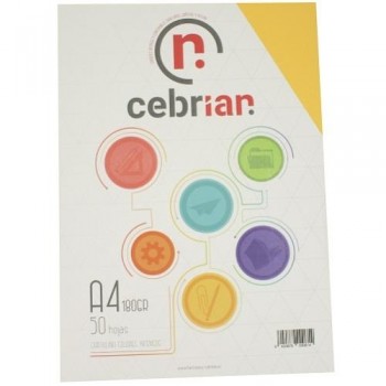 PAQUETE 250 CARTULINAS 180G A3 ORO