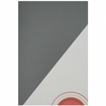 PAQUETE 100 HOJAS POLIPROPILENO A-4 OPACO GRIS