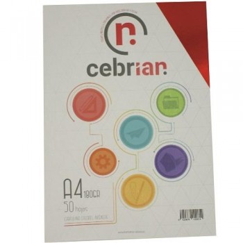 PAQUETE 20 CARTULINAS 250 GRS. A3 ROJO METALIZADO