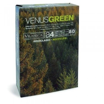 PAQUETE 500 HOJAS RECICLADO VENUS A3 80G